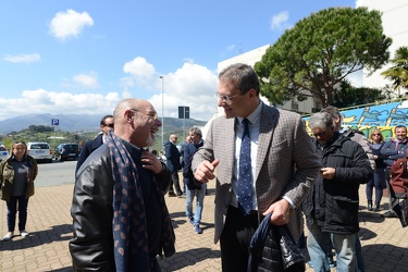 Genova, Pegli quartiere lavatrici - sopralluogo commissione comu