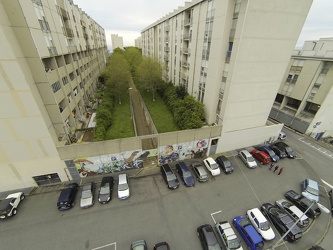 Genova - periferia Pegli, complesso residenziale edilizia popola