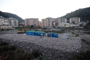 Genova, Molassana - enorme vuoto urbano lasciato laddove sorgeva