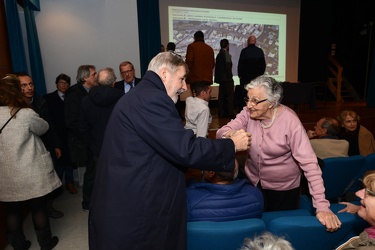 Genova, Nervi - teatro Emiliani auditorium - incontro pubblico s