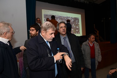 Genova, Nervi - teatro Emiliani auditorium - incontro pubblico s