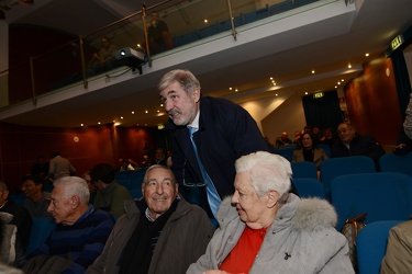 Genova, Nervi - teatro Emiliani auditorium - incontro pubblico s