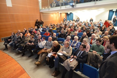 Genova, Nervi - teatro Emiliani auditorium - incontro pubblico s