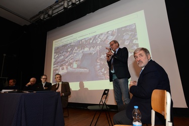 Genova, Nervi - teatro Emiliani auditorium - incontro pubblico s