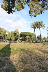 Genova, Nervi - la situazione nei parchi