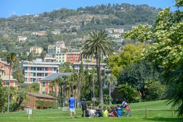 Genova - la situazione ai parchi di Nervi