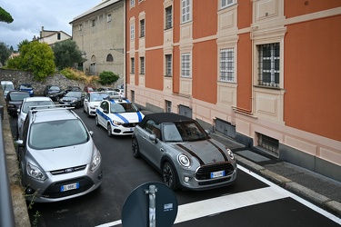 Genova Nervi - nuovo semaforo e cambio viabilita