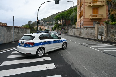 Genova Nervi - nuovo semaforo e cambio viabilita