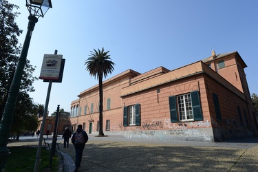 Genova, Pegli - Liceo Mazzini con riscaldamento spento