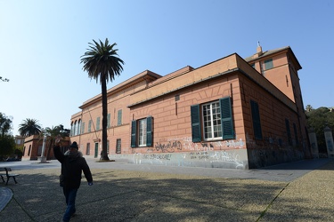 Genova, Pegli - Liceo Mazzini con riscaldamento spento