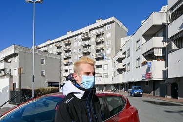 Genova, quartiere di Quarto Alta, via delle Genziane