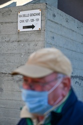 Genova, quartiere di Quarto Alta, via delle Genziane