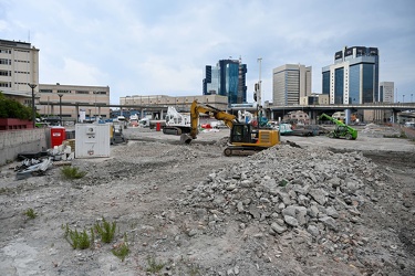 Genova, San Benigno - area cantiere supermercato esselunga