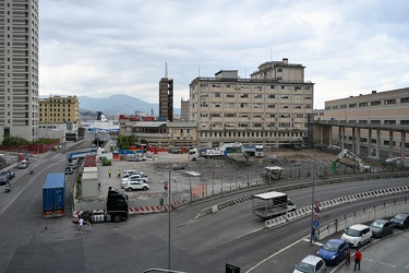 Genova, San Benigno - area cantiere supermercato esselunga