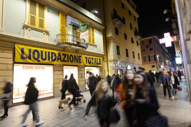 Genova Sestri Ponente - negozi storici in sofferenza che chiudon