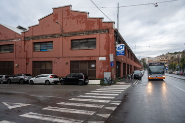 Genova, Sestri Ponente - attraversamenti pedonali pericolosi