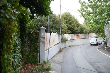 Genova Sestri Ponente - via Lodovico Calda parte bassa