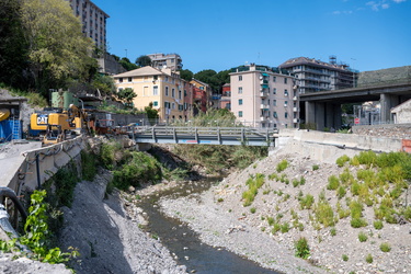 Genova, Sturla, zona via Ponte Vecchio e via delle Casette - via