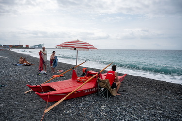 Genova, Voltri - aperta spiaggia libera