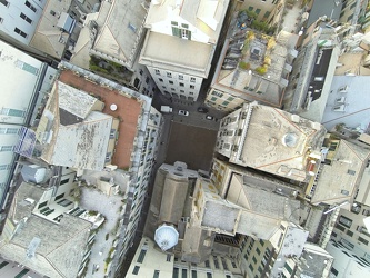 Genova, centro storico - fotografia con drone e gopro