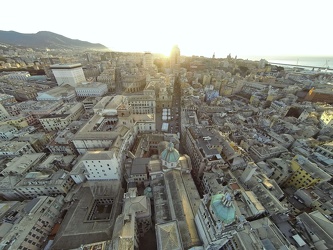 Genova, centro storico - fotografia con drone e gopro