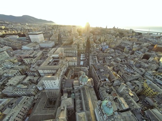 Genova, centro storico - fotografia con drone e gopro