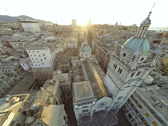 Genova, centro storico - fotografia con drone e gopro