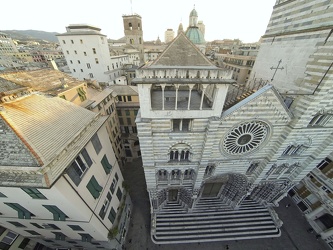 Genova, centro storico - fotografia con drone e gopro