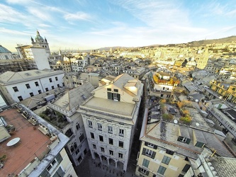 Genova - fotografia con drone e gopro - centro storico