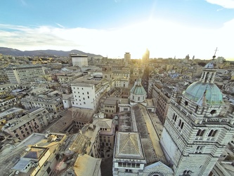 Genova - fotografia con drone e gopro - centro storico