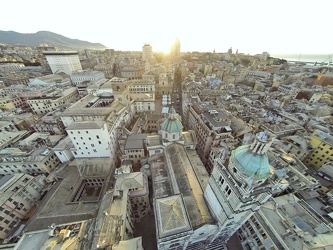 Genova - fotografia con drone e gopro - centro storico