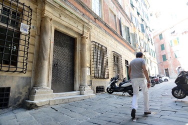 Genova, centro storico - palazzi che diedero i natali a personag