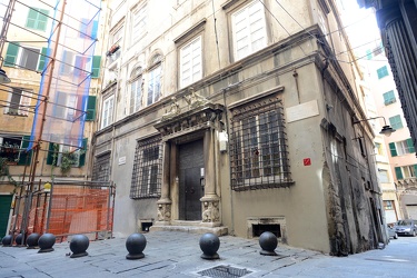 Genova, centro storico - palazzi che diedero i natali a personag