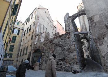 Genova - Piazza inferiore del Roso