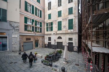 Genova, piazzette centro storico