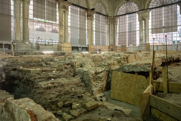 Genova, loggia di piazza Banchi - scavi archeologici 