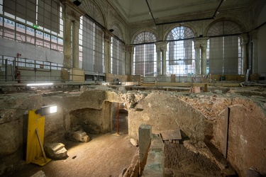 Genova, loggia di piazza Banchi - scavi archeologici 