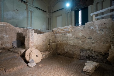 Genova, loggia di piazza Banchi - scavi archeologici 