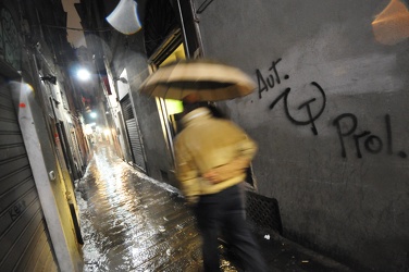 Genova di Notte - Salita Pollaiuoli