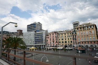 Genova, la zona di Piazza Caricamento