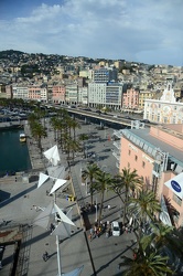 Genova, la zona di Piazza Caricamento