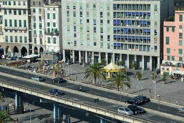 Genova, la zona di Piazza Caricamento