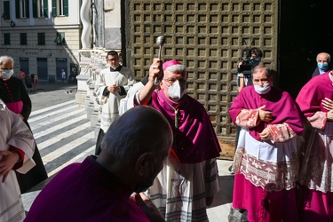 Genova, cattedrale San Lorenzo - ingresso nuovo vescovo metropol