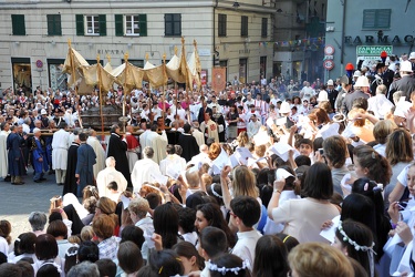 Genova - la processione del Corpus Domini