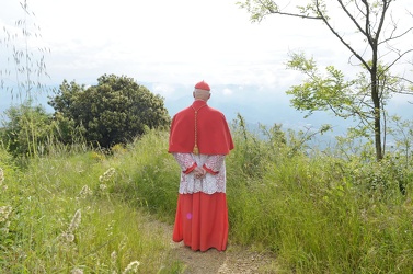 Genova - un momento di raccoglimento spirituale per il Cardinale