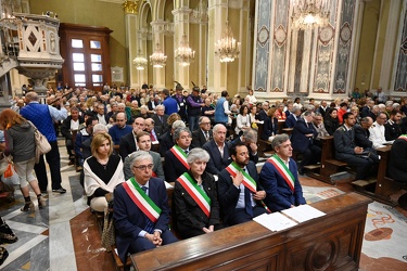 Genova, santuario Madonna Guardia - giornata messa lavoro