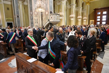 Genova, santuario Madonna Guardia - giornata messa lavoro