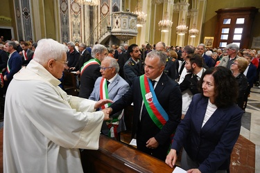 Genova, santuario Madonna Guardia - giornata messa lavoro