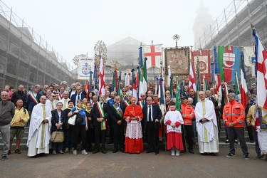 Genova, santuario Madonna Guardia - giornata messa lavoro