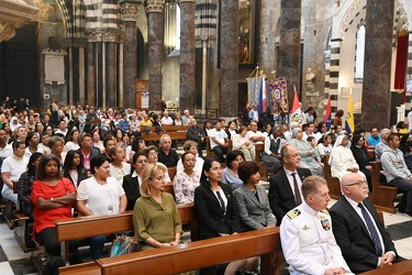 Genova, cattedrale San Lorenzo - messa per i migranti